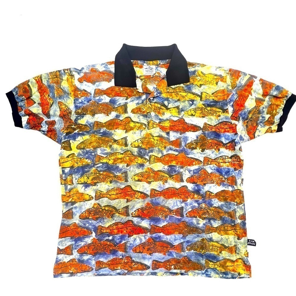 RUM REGGAE Size L Short Sleeve POLO SHIRT